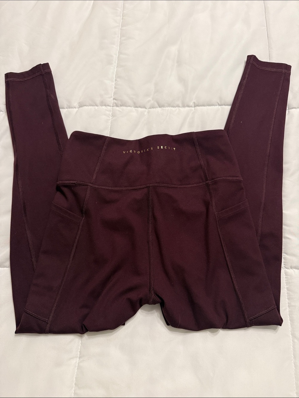 Victoria's Secret Deep Wine Leggings